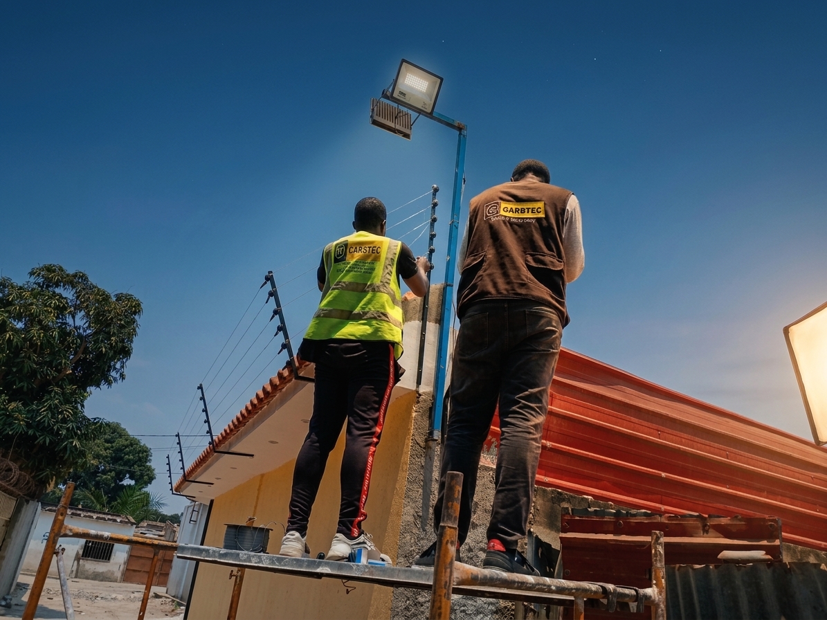 Instalação de Cerca Eléctrica e Iluminação